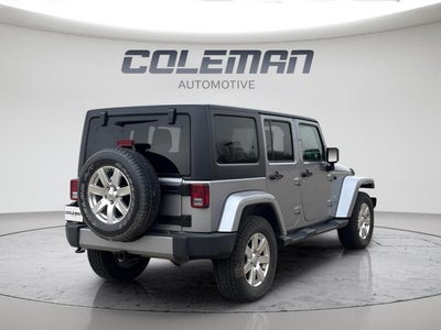 2018 Jeep Wrangler JK Unlimited Sahara 4x4