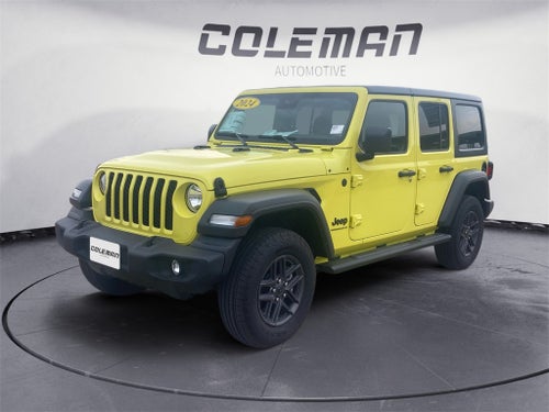 2024 Jeep Wrangler WRANGLER 4-DOOR SPORT S