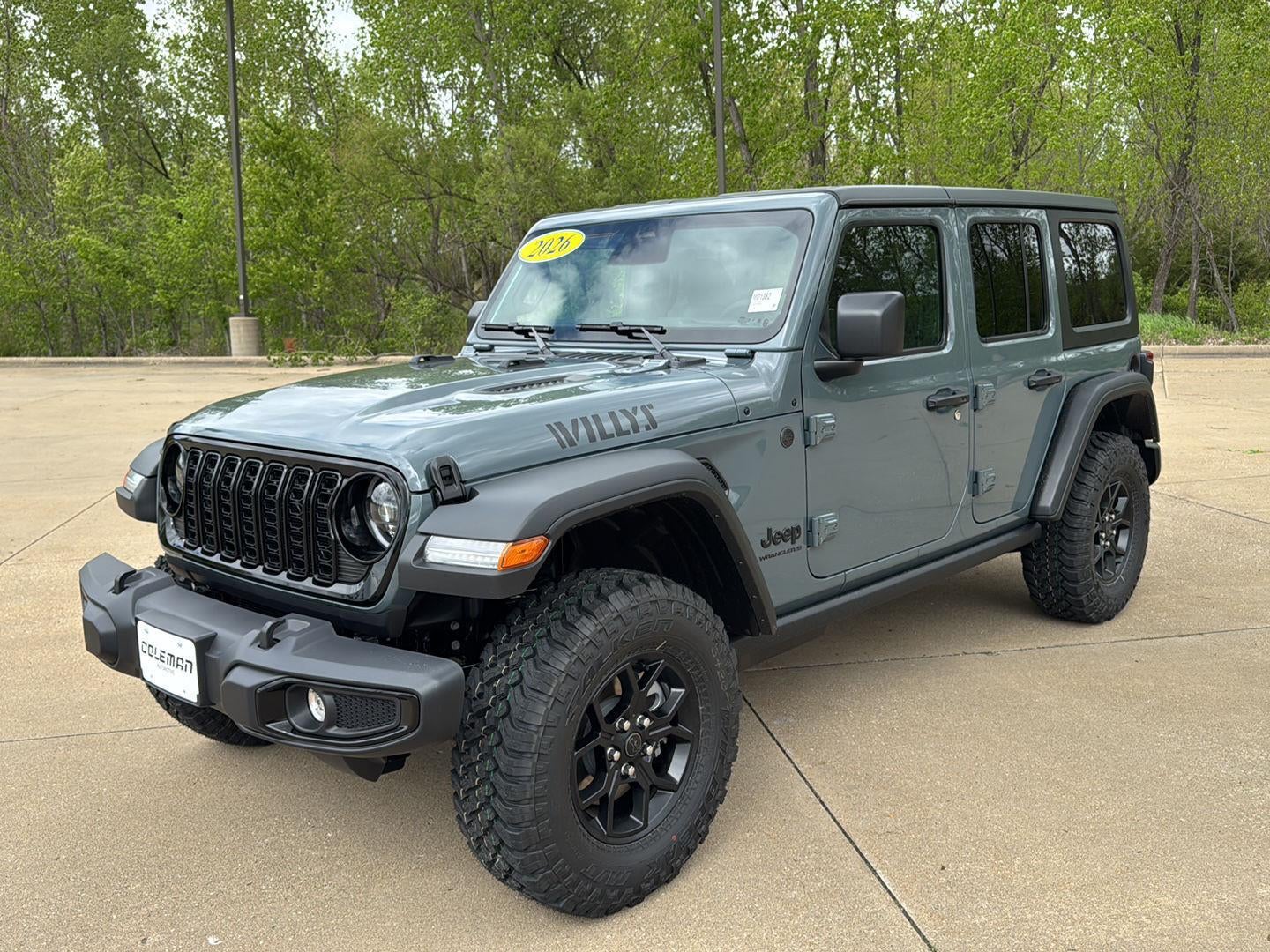 2026 Jeep Wrangler WRANGLER 4-DOOR WILLYS