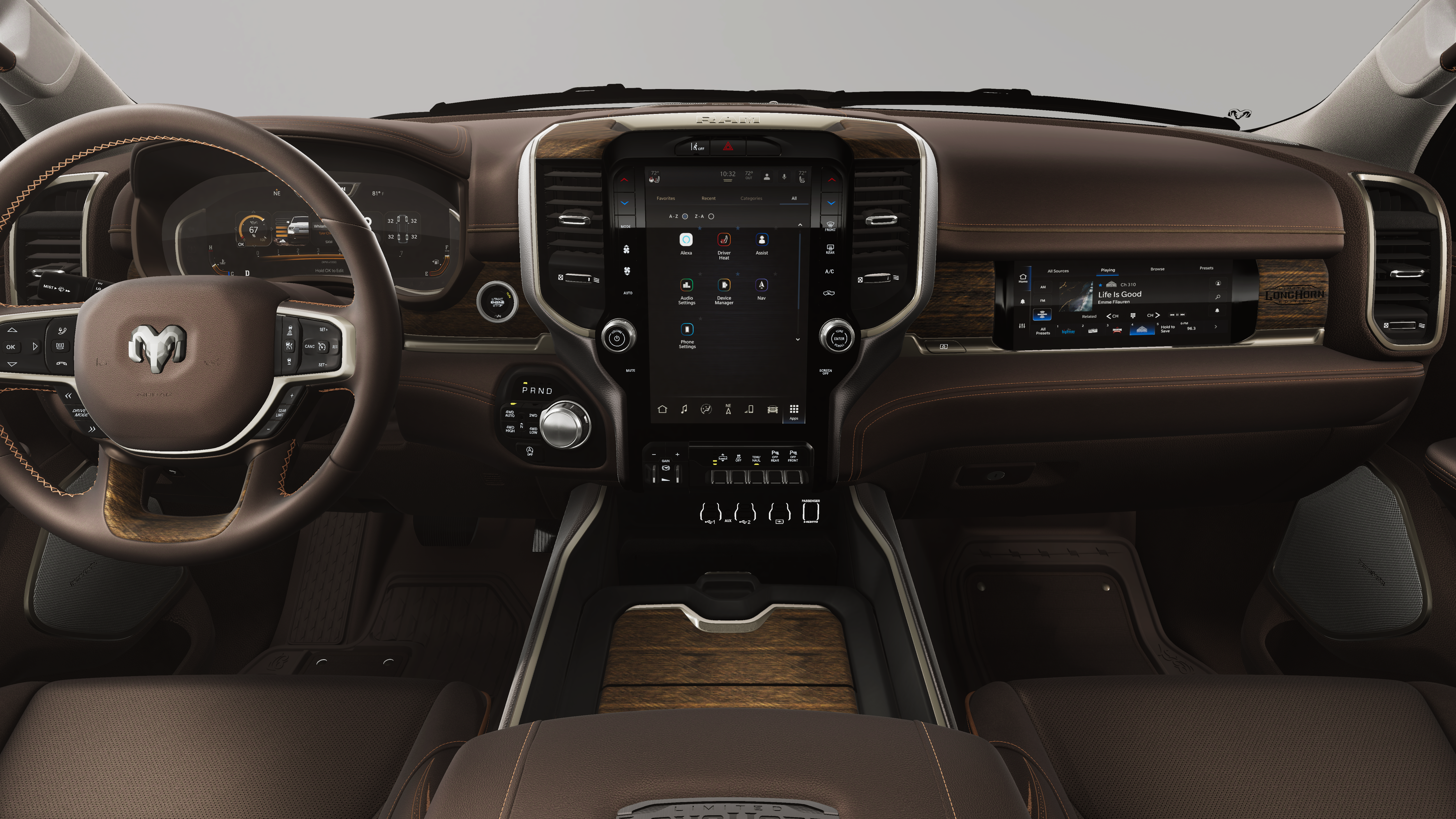 2026 RAM Ram 1500 RAM 1500 LIMITED LONGHORN CREW CAB 4X4 5'7' BOX