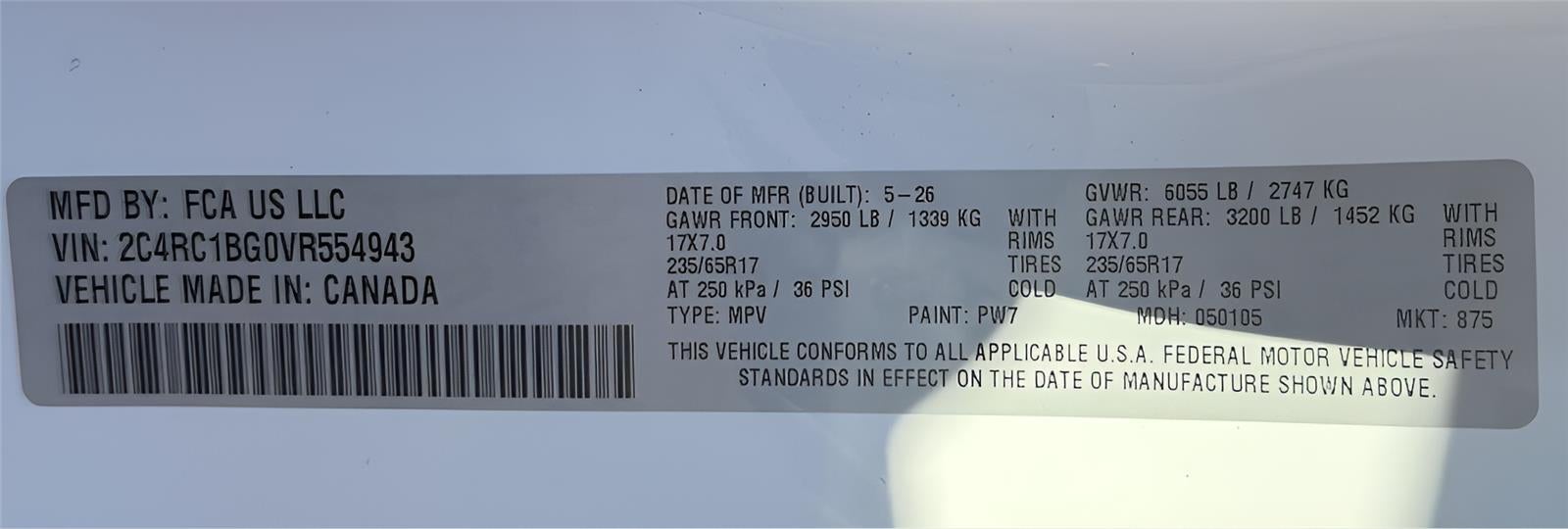 2027 Chrysler PACIFICA SELECT 29