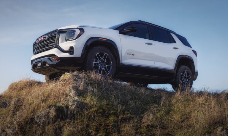 2026 GMC Terrain atop a hill