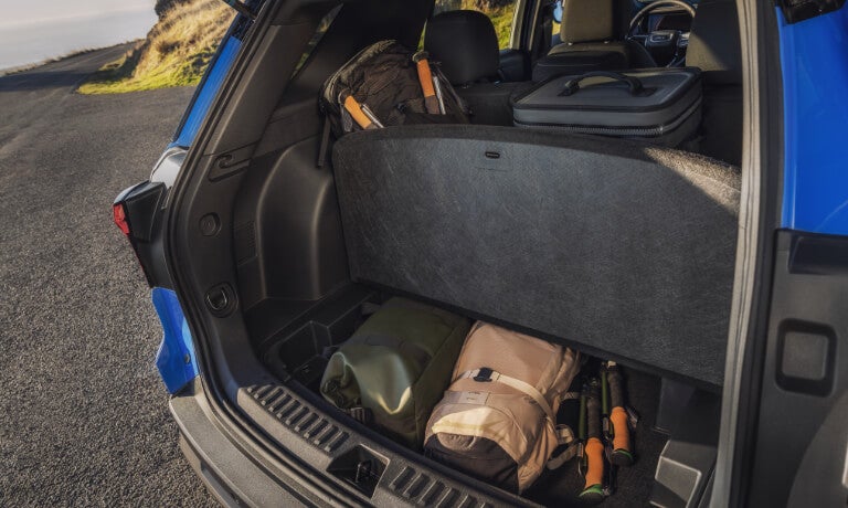 2026 GMC Terrain trunk full of gear