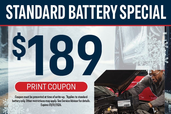 $189 Battery Special