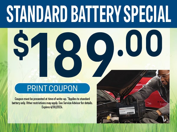 $189 Battery Special