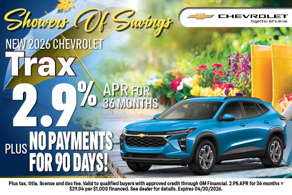 2026 Chevrolet Trax