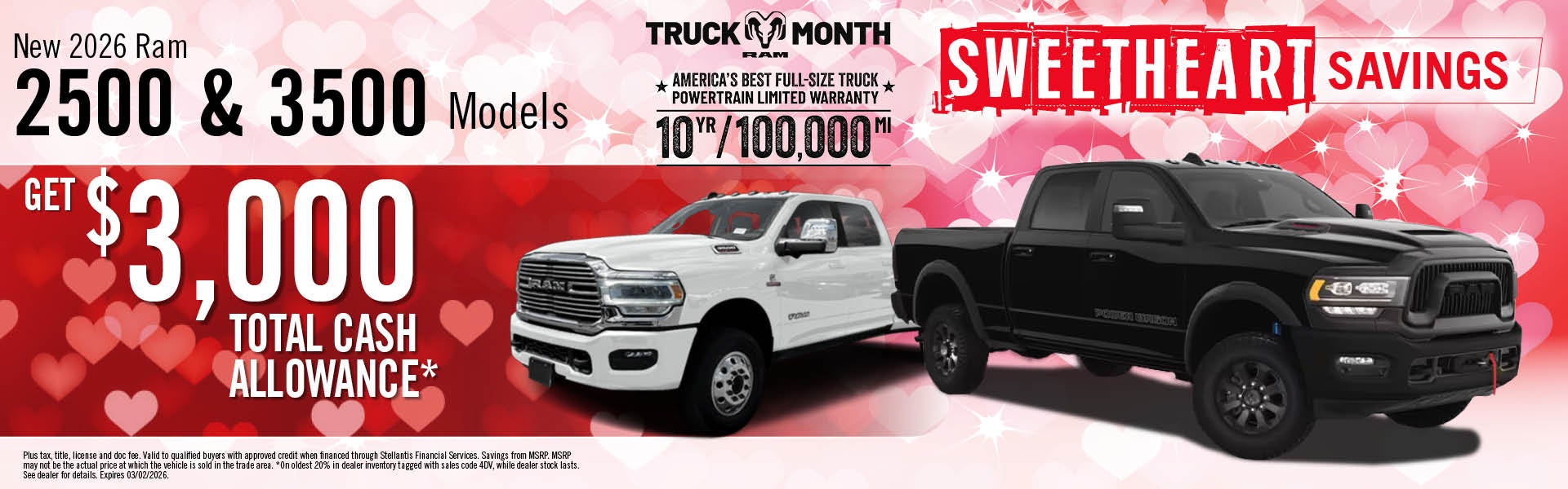 2026 Ram 2500 and 3500