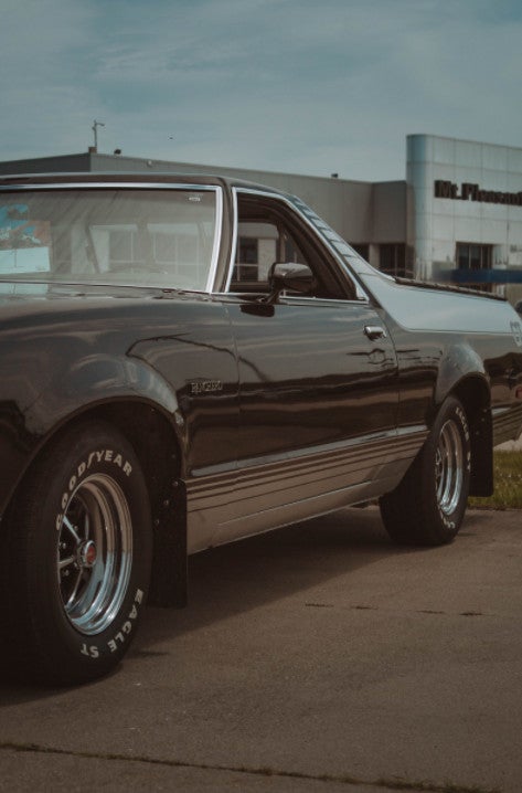Classic vehicle displayed at Coleman Auto Motorfest