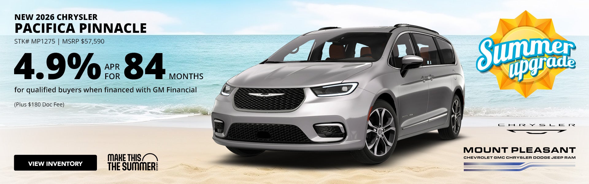 Save on a new 2026 Chrysler Pacifica