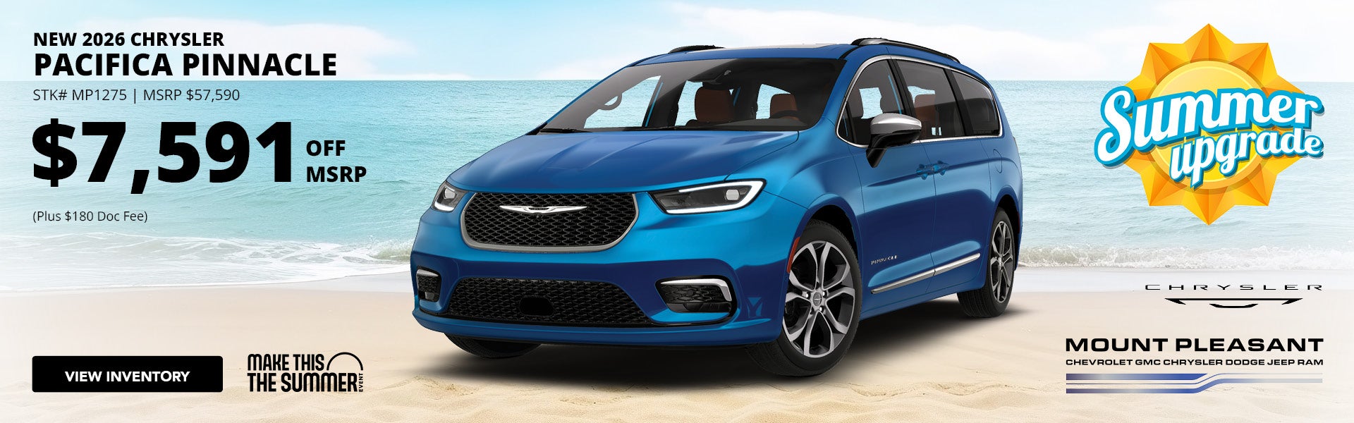 Save on a new 2026 Chrysler Pacifica