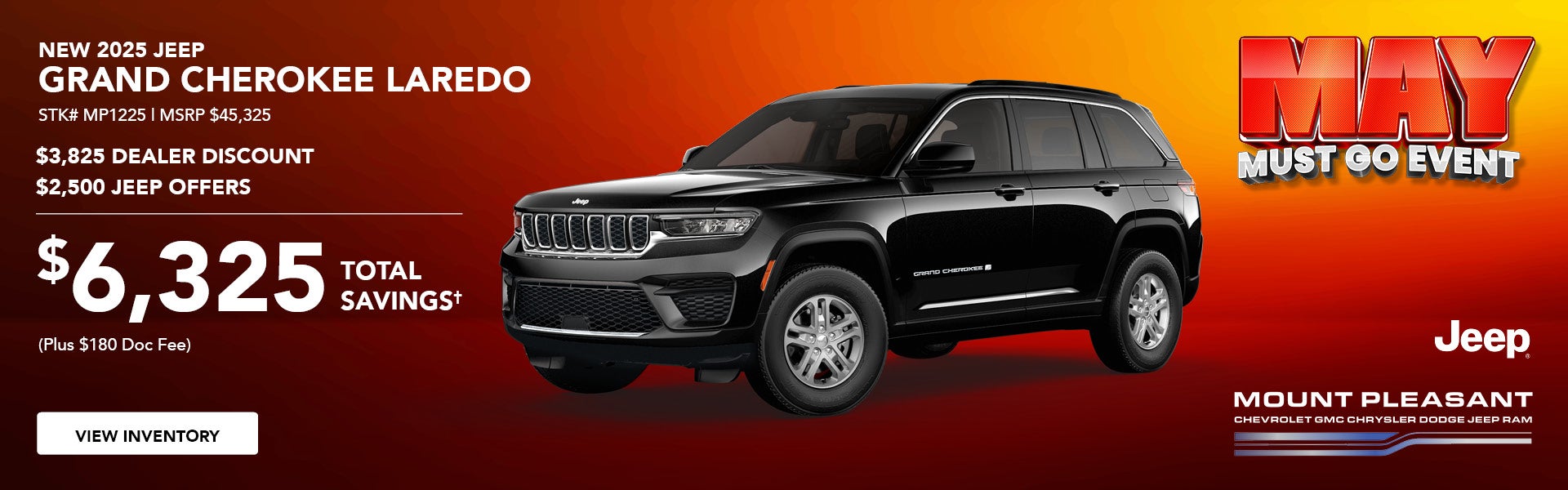 New 2026 Jeep Grand Cherokee Laredo in Mount Pleasant, IA